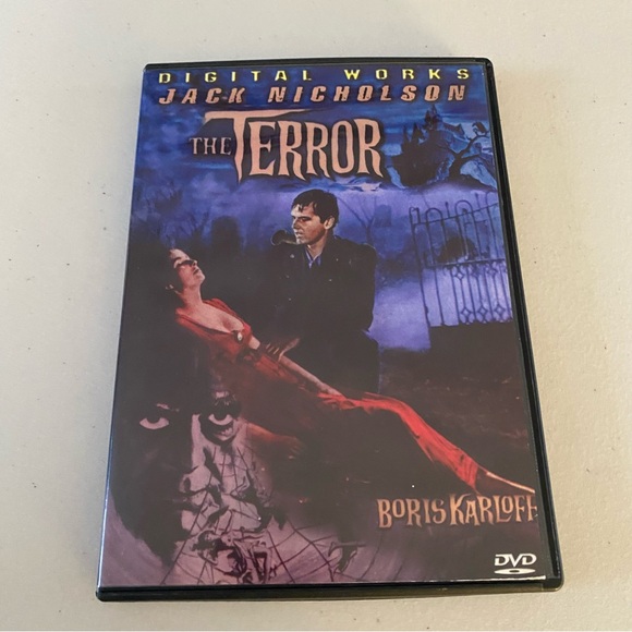 The Terror (1963, DVD) Sandra Knight, Jack Nicholson, Boris Karloff Region Free - Picture 1 of 4